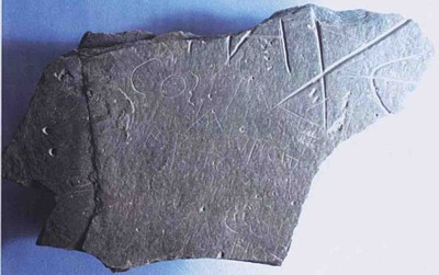Artognou Stone The Artognou stone, found at Tintagel in 1998